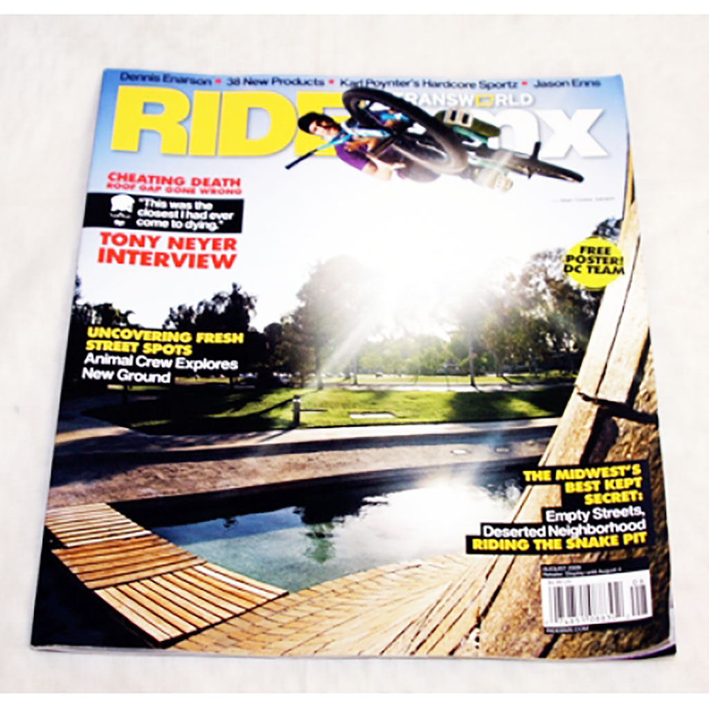 RIDE bmx issue 158 2009年8月号