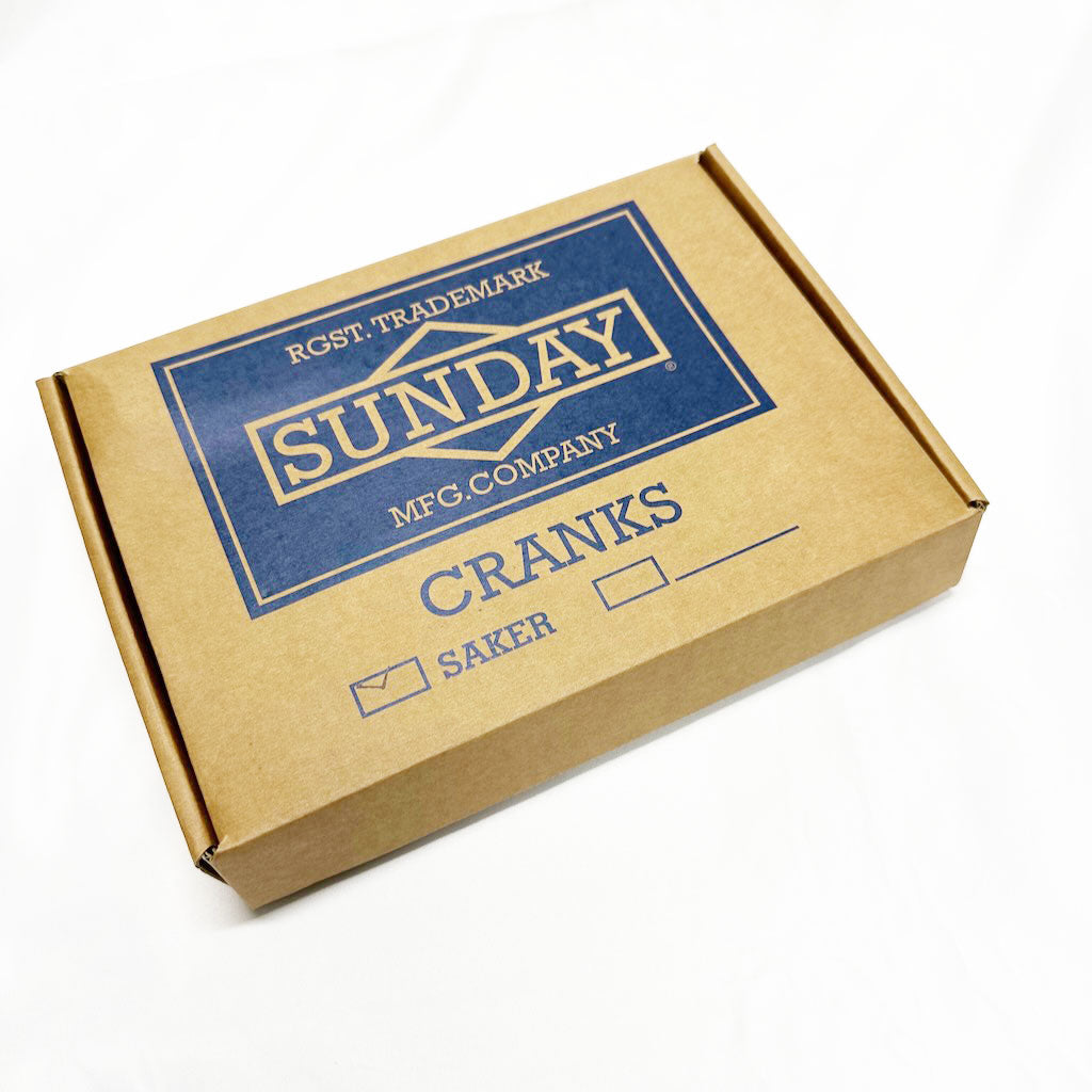 SUNDAY SAKER V2 CRANK RHD/LHD 155mm 19mm