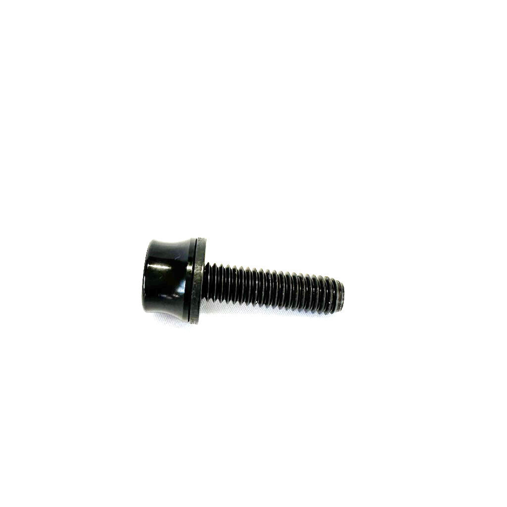 PROFILE 3/8" AXLE BOLT & VOLCANO WASHER SET (BLACK)