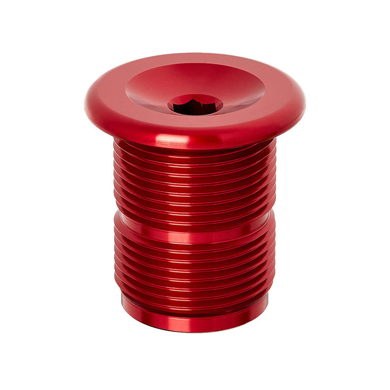 S&M M24 X 1.5 FORK CAP RED