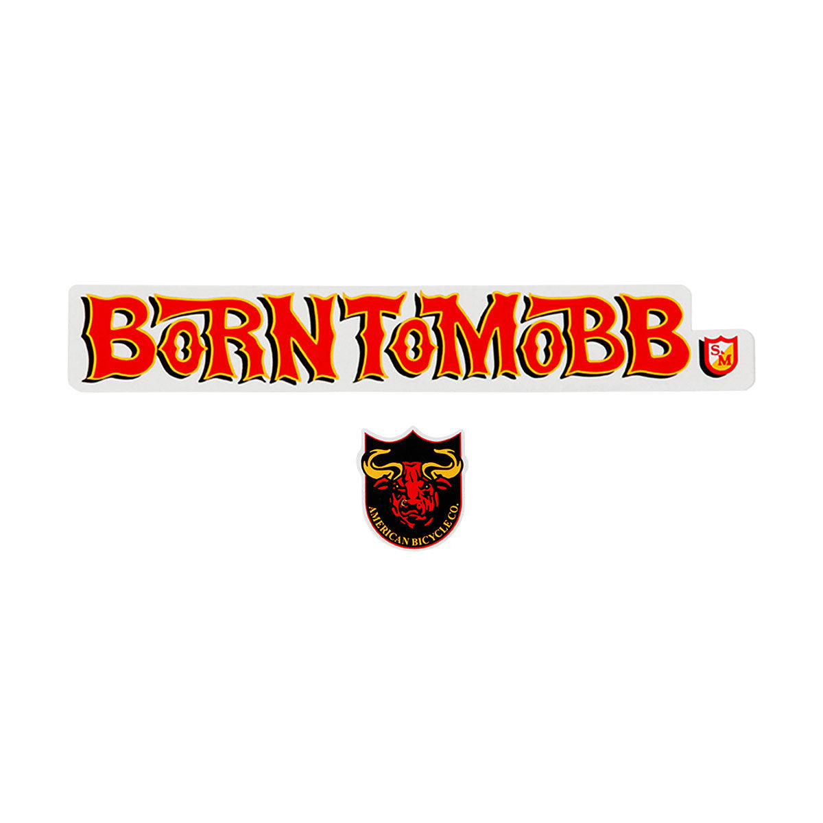 HODER BORN TO MOBB DECAL SET