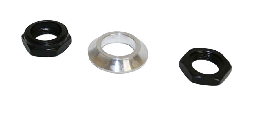 PROFILE MINI CASSETTE HUB 14mm CONE SPACER & LOCK NUTS SET (POLISH)