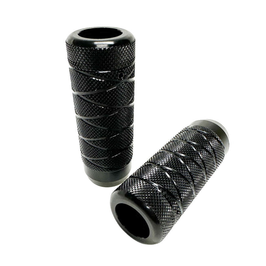 TNB ROTATION PEGS 110MM ローレットキャップ・タイプ BLACK