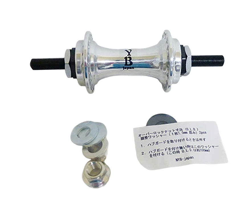 NYB-JAPAN アンギュララジアル フロントハブ MHS-MX 3/8インチ 36H