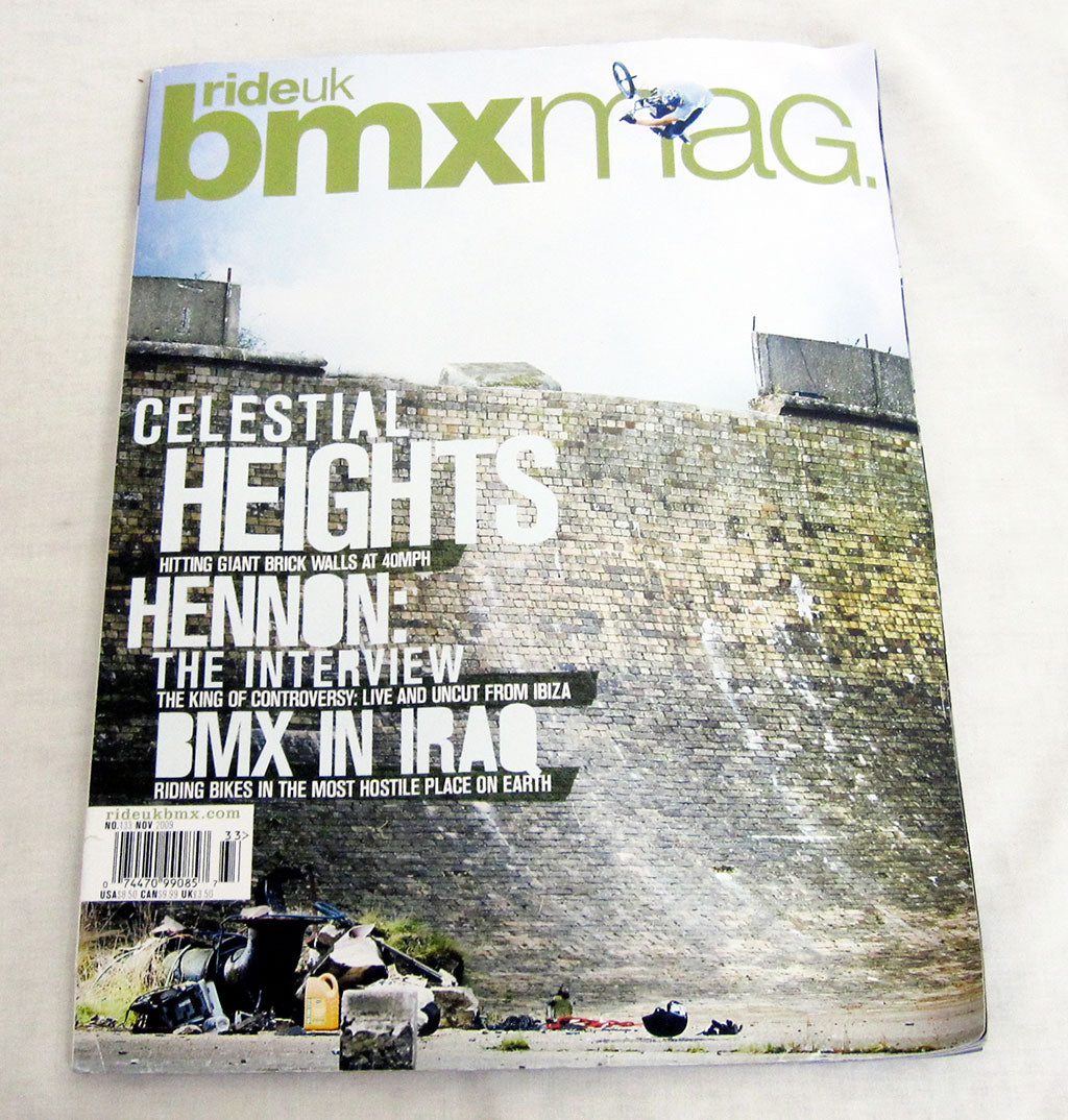 RIDE UK BMX MAGAZINE ISSUE 133
