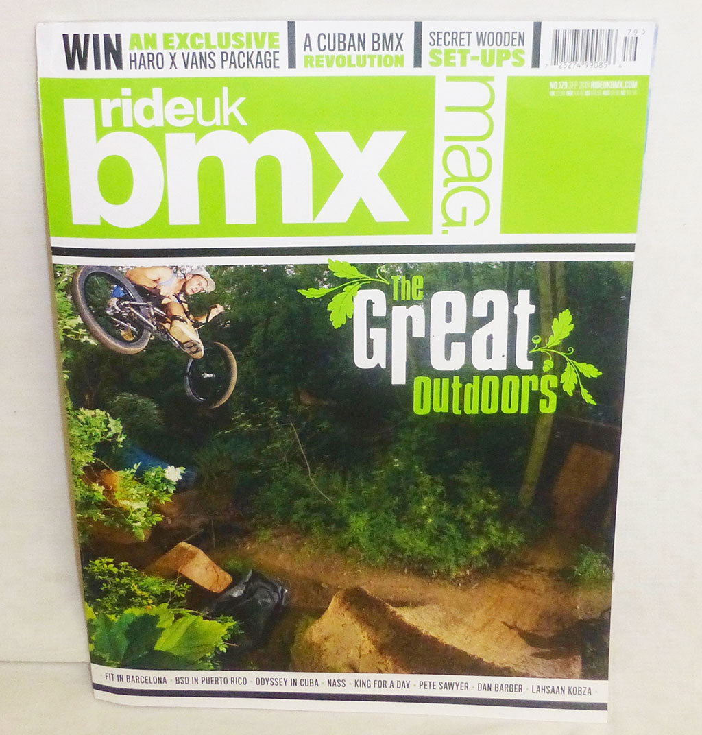 RIDE UK BMX MAGAZINE ISSUE 179