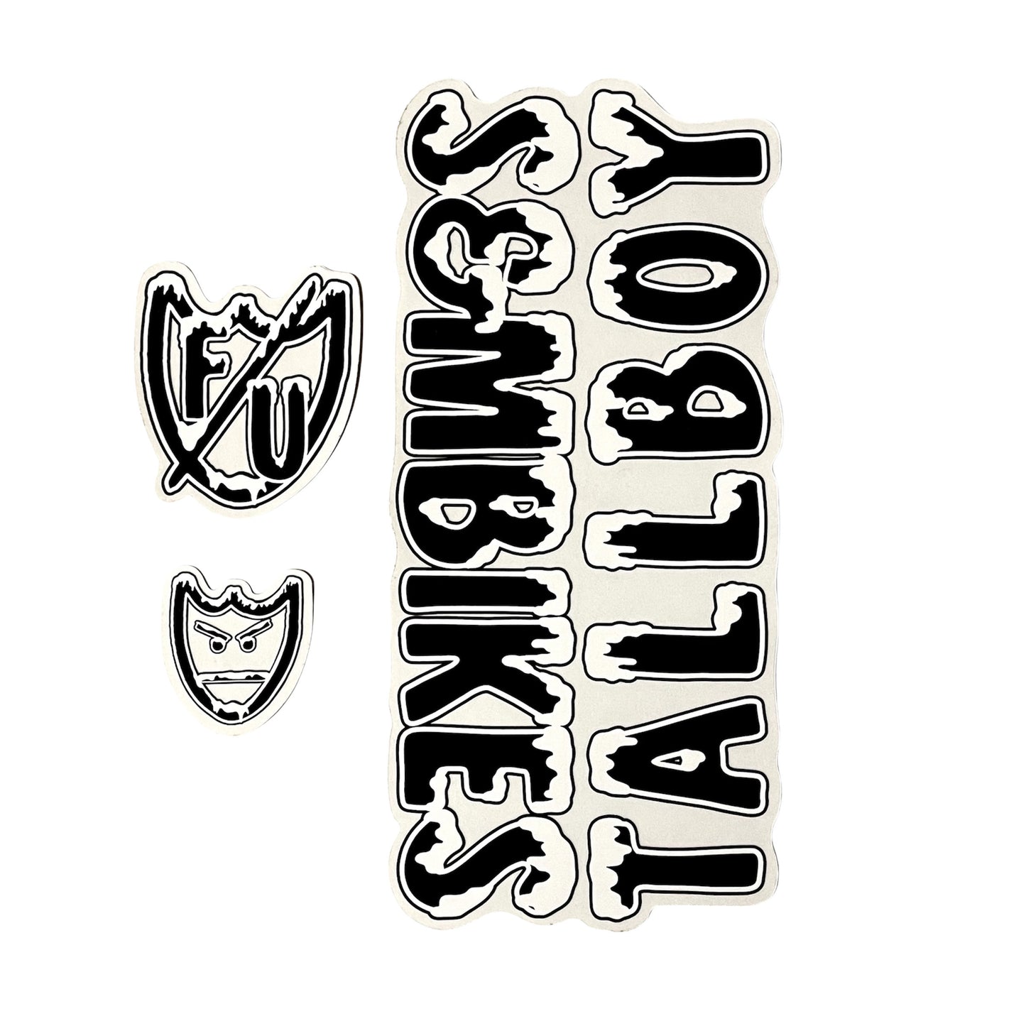 S&M TALLBOY ICY FRAME STICKERS