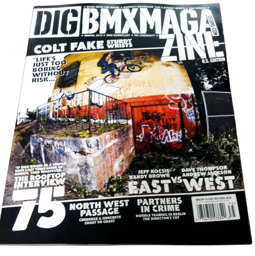 DIG BMX MAGAZINE ISSUE 75