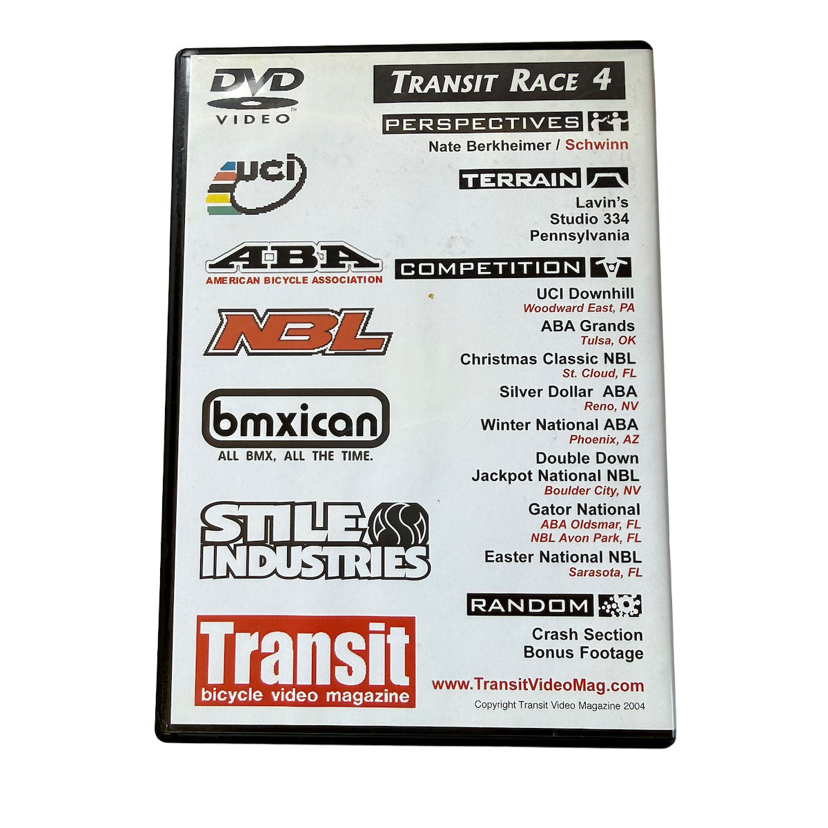 DVD TR 4 TRANSIT RACE 4