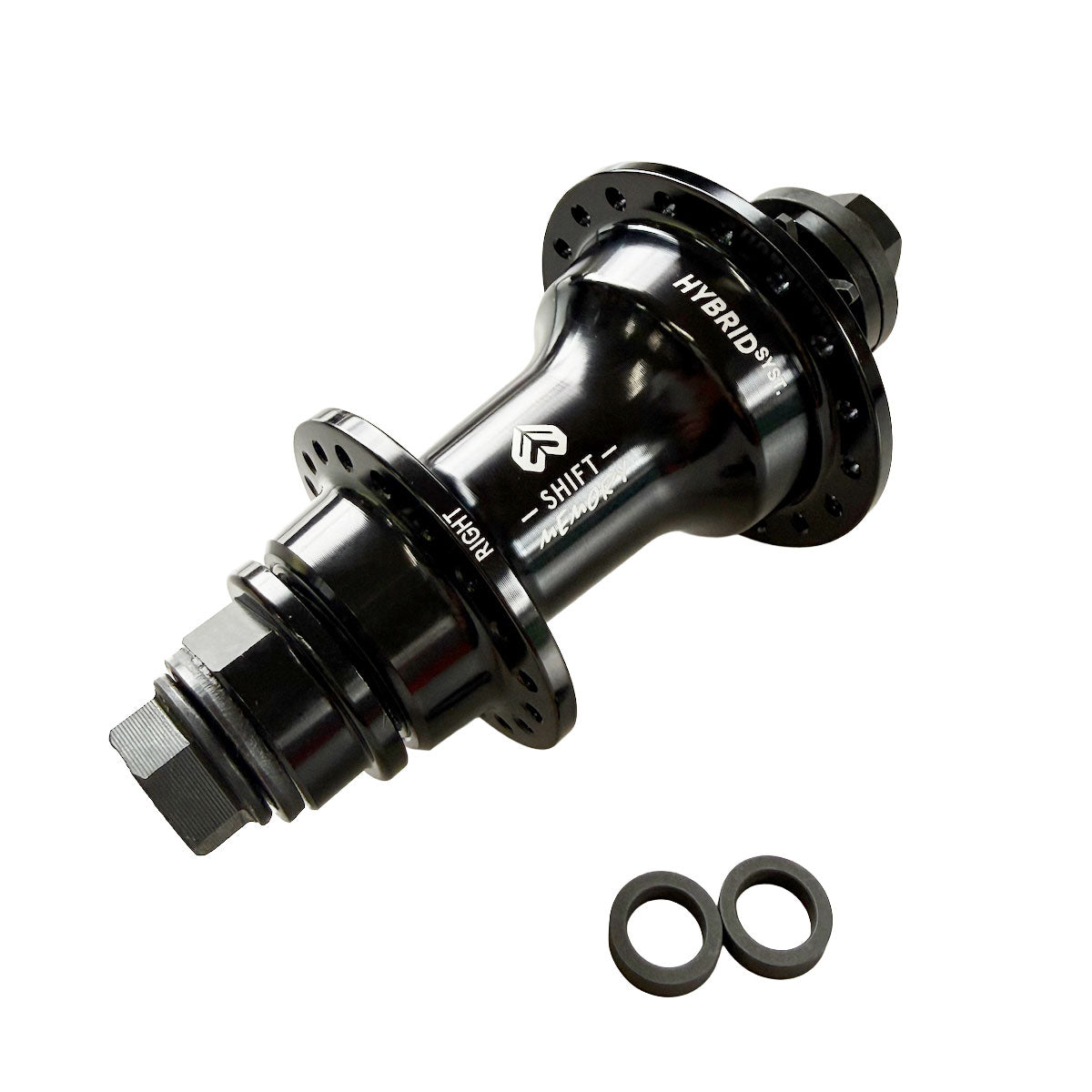 ECLAT SHIFT MEMORY FC/CS HUB 3/8" Femel 9T, 36H, RHD BLACK