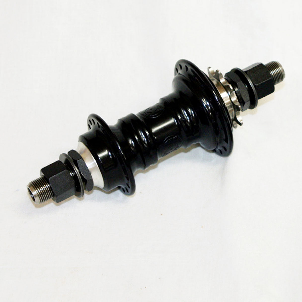PROFILE MINI CASSETTE HUB BLACK 36H (14MM GDHチタン中空アクスル - チタンコグドライバー )