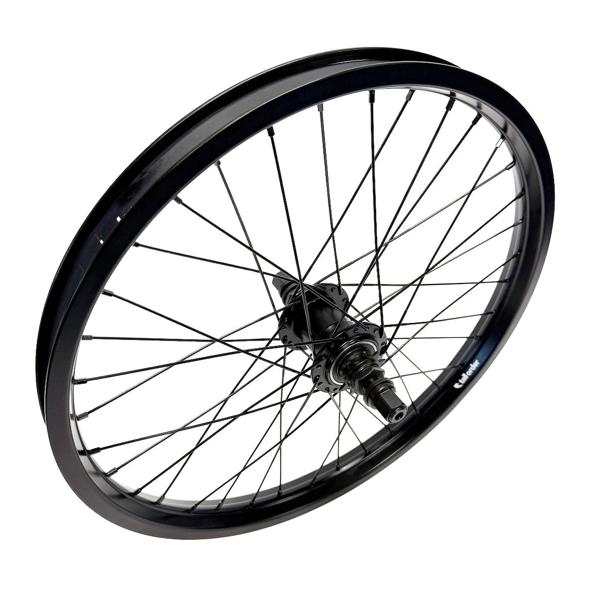 特価!S&M FREE COASTER REAR HUB 9T MATTE BLACK RHD 14mm + TALL ORDER AIR RIM + Black Mach 3