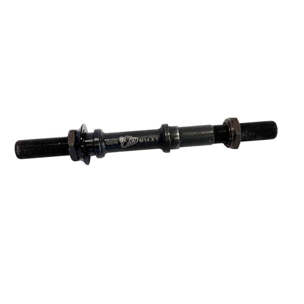 PROFILE ELITE CASSETTE GDH 中空クロモリ AXLE 14mm (BLACK CONE)