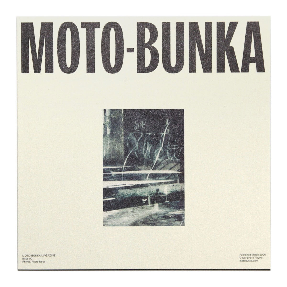MOTO-BUNK MAGAZINE Issue 00