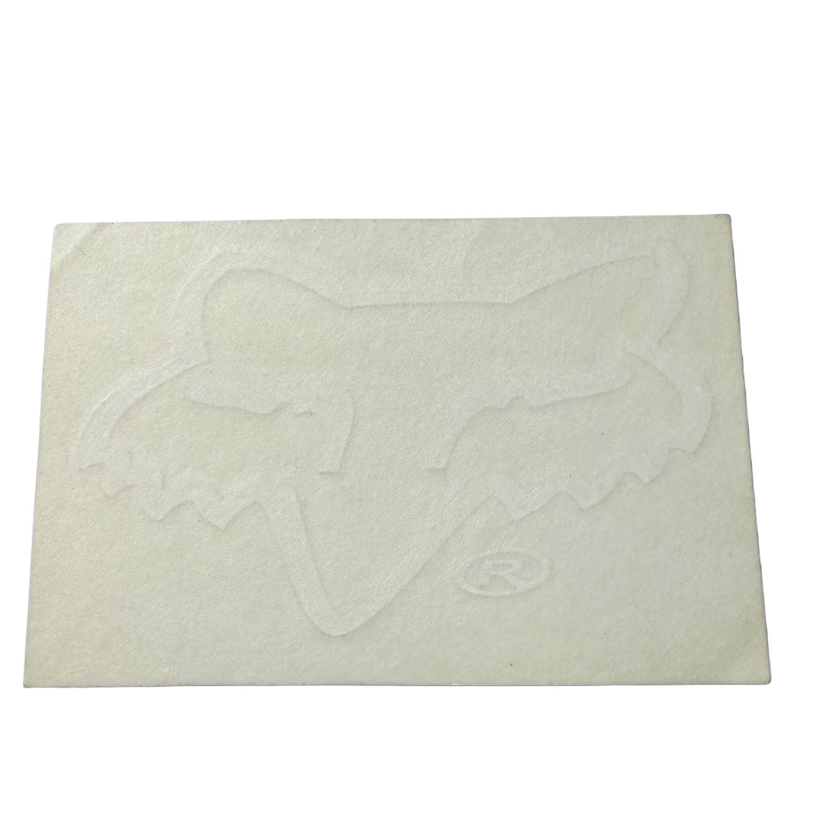 Fox Retro Stickers ダイカットステッカー(ホワイト)