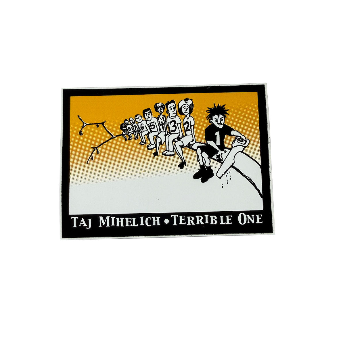 TerribleOne Retro Stickers #10 TAJ MIHELICH