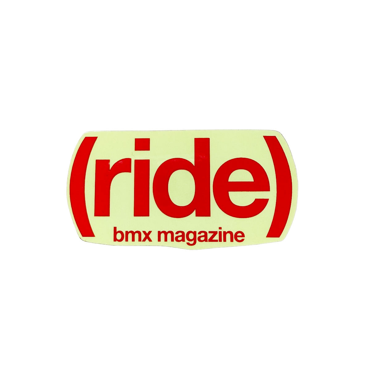 ride BMX Retro Stickers #2