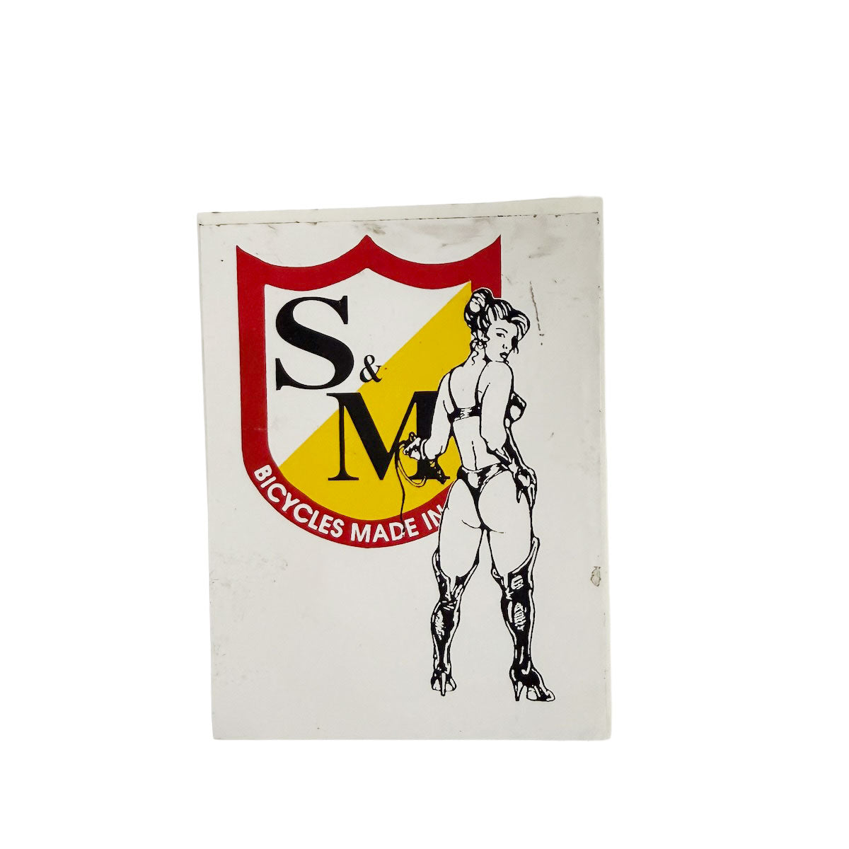 S&M Retro Sticker #02