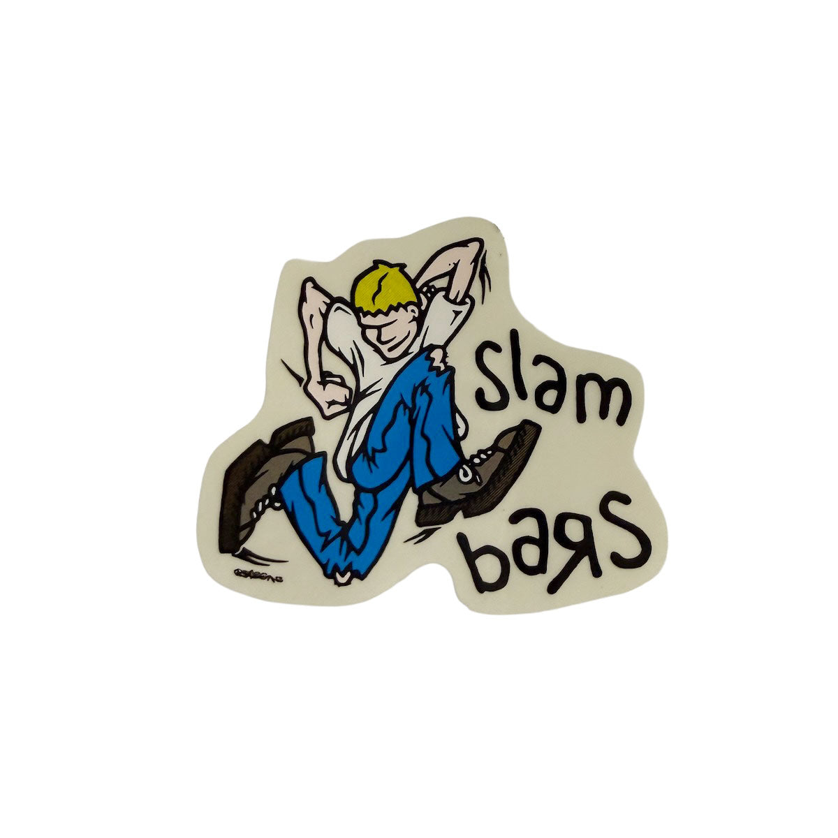 S&M Retro Sticker SLAM BARS BIG