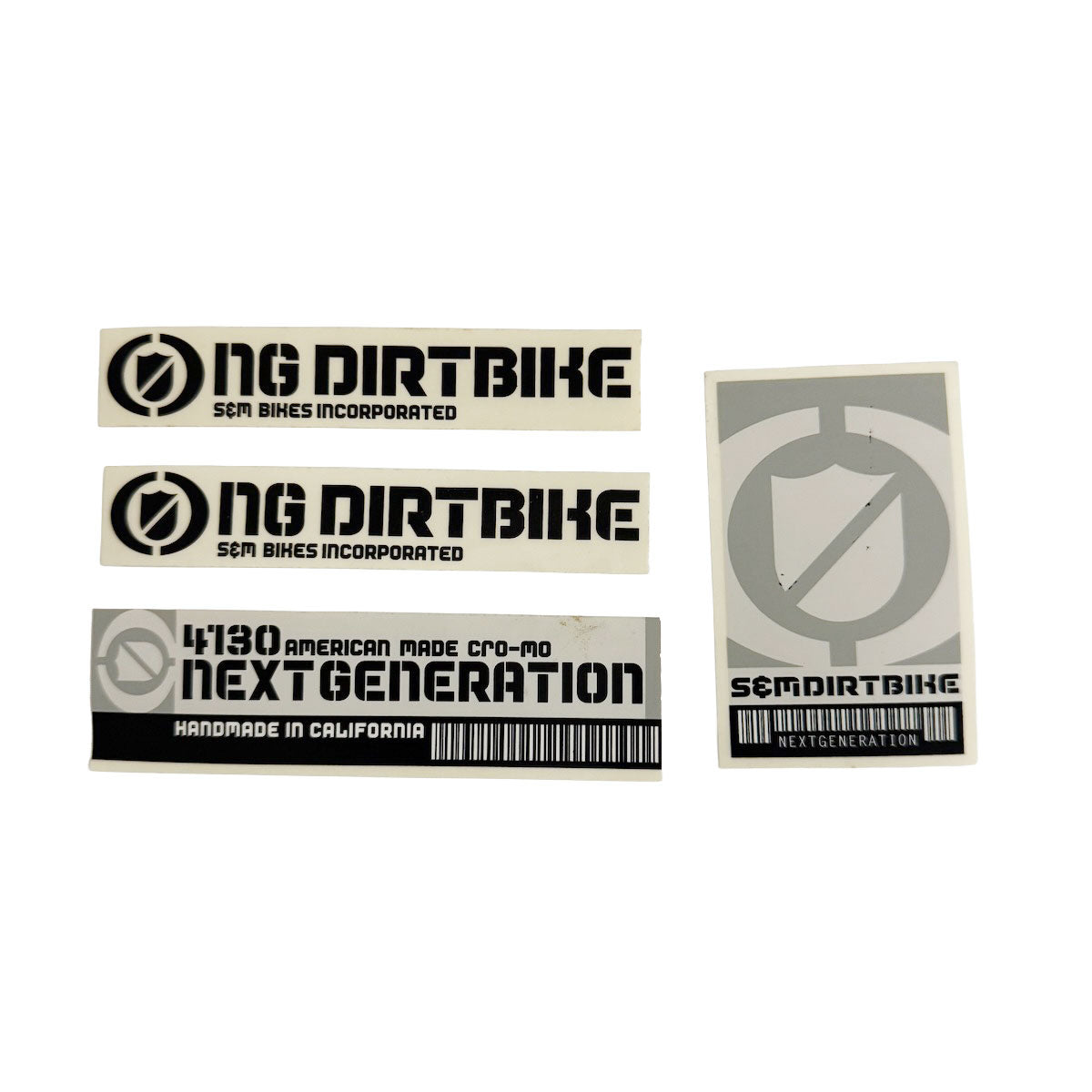 S&M Retro Sticker NG DIRTBIKE Sticker Set