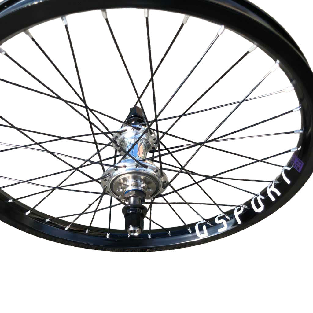 Profile Z COASTER Hub Titanium 14mm (Polished) Titanium 9T 3/32" カスタム・ホイール