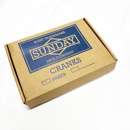 SUNDAY SAKER V2 CRANK RHD/LHD 165mm 19mm