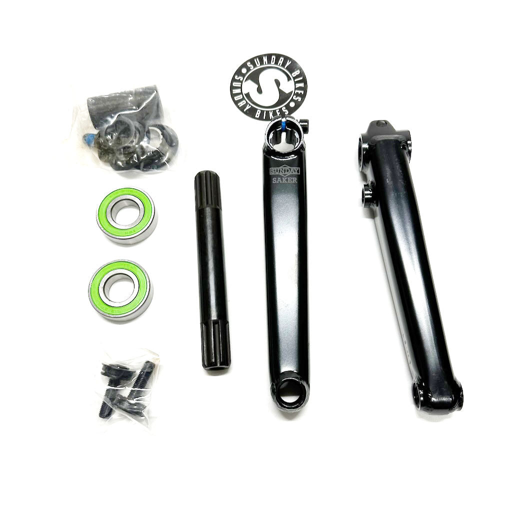 SUNDAY SAKER V2 CRANK RHD/LHD 165mm 19mm