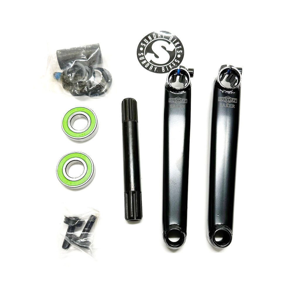 SUNDAY SAKER V2 CRANK RHD/LHD 165mm 19mm
