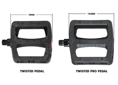 ODYSSEY TWISTED-PC PRO PEDAL 9/16" BLACK