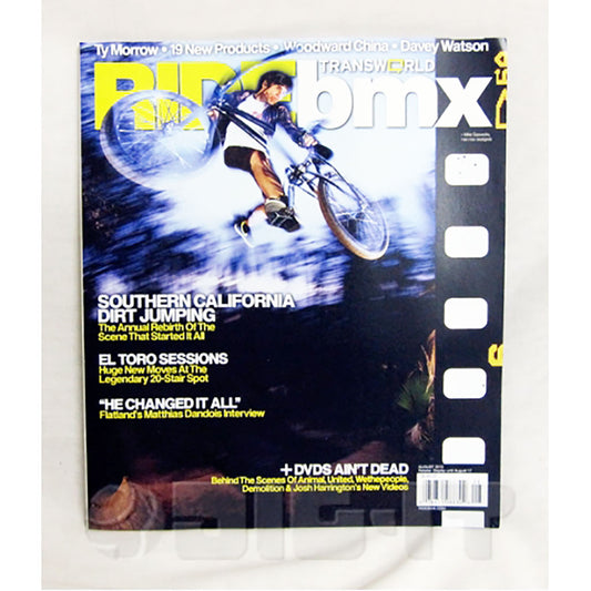 RIDE bmx issue 165 2010年8月号