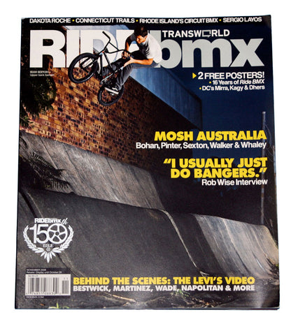 RIDE bmx issue 150 2008年11月号 通算150号記念号！