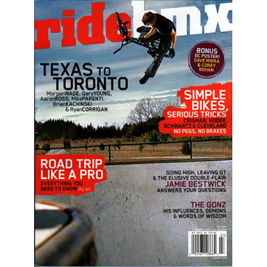 RIDE bmx issue 122 2006年7月号