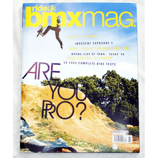 RIDE UK BMX MAGAZINE ISSUE 122