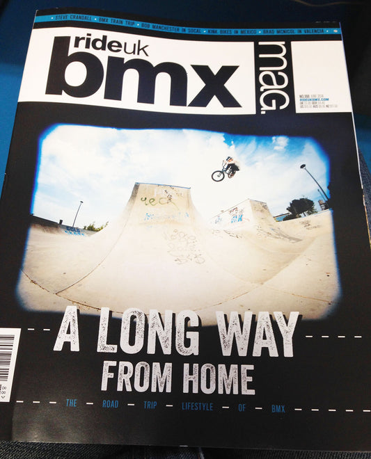 RIDE UK BMX MAGAZINE ISSUE 188 ROAD TRIP LIFESTYLE OF BMX