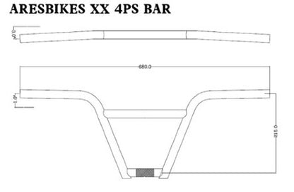 ARES BIKES XX 4PS BAR