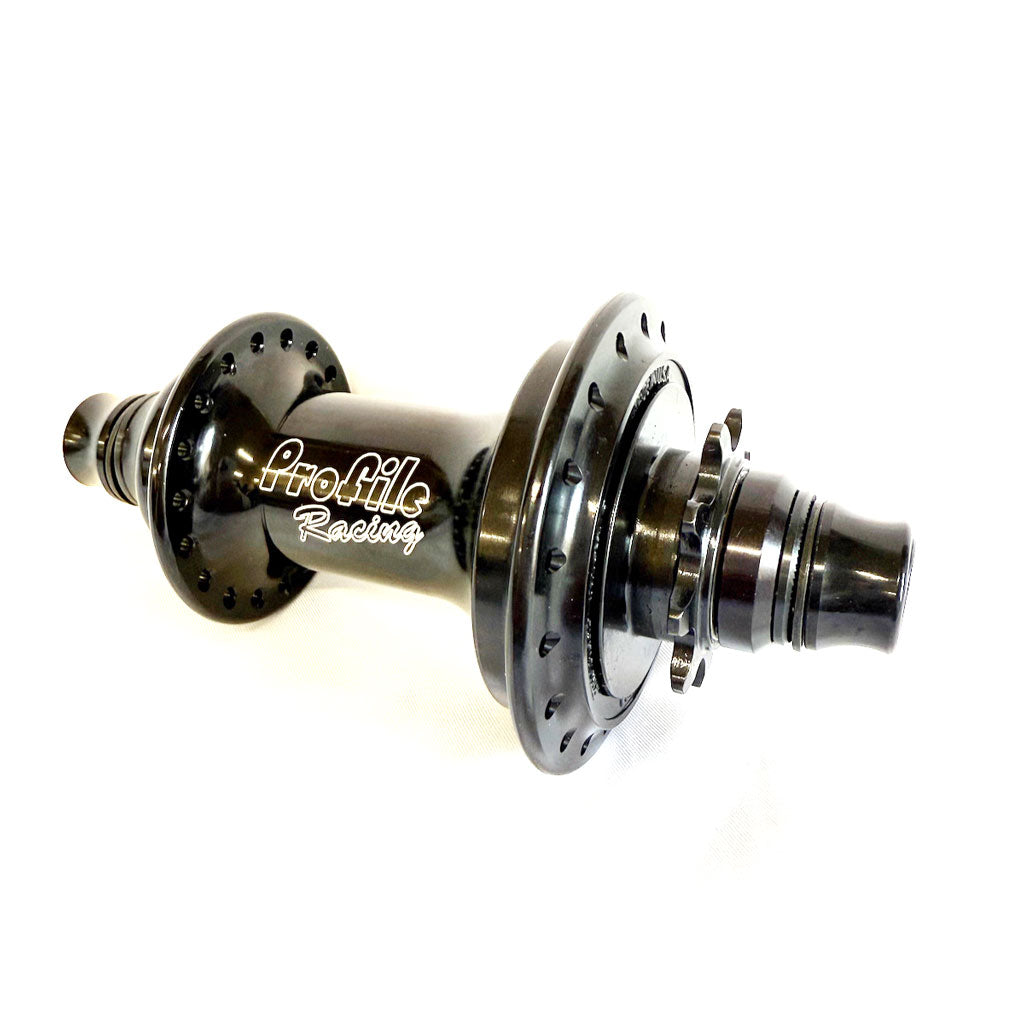 PROFILE ELITE CASSETTE REAR HUB 36H BLACK (3/8" クロモリボルト - 9T-11Tクロモリコグドライバー )