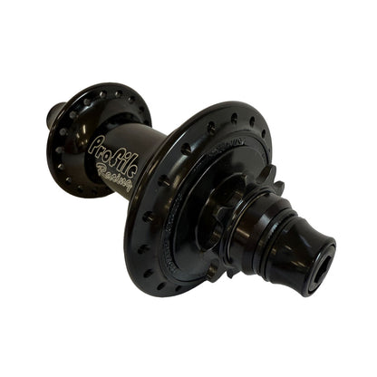 PROFILE ELITE CASSETTE REAR HUB 36H BLACK (3/8" クロモリボルト - 9T-11Tクロモリコグドライバー )