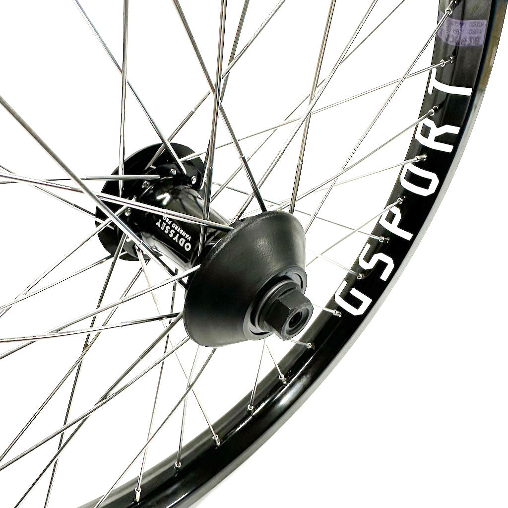 ODYSSEY VANDERO PRO FRONT HUB (BLACK) カスタム・ホイール