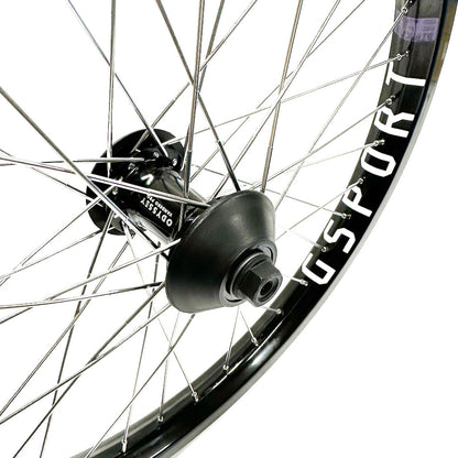 ODYSSEY VANDERO PRO FRONT HUB (BLACK) カスタム・ホイール