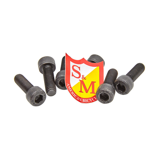 METRIC STEM BOLTS FOR MODERN USA MADE FIT/S&M STEMS (QTY 6)