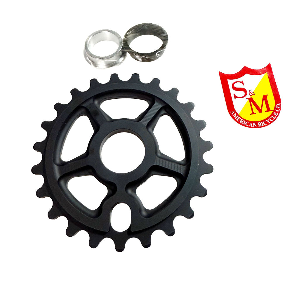 S&M TUFFMAN SPROCKET 23T BLACK