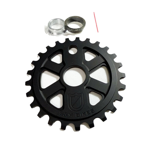 S&M X-MAN SPROCKET 25T MATTE BLACK