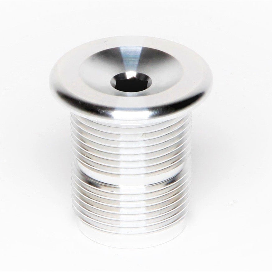 S&M M24 X 1.5 FORK CAP POLISHED