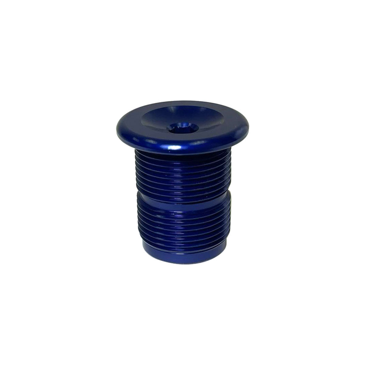 S&M M24 X 1.5 FORK CAP BLUE