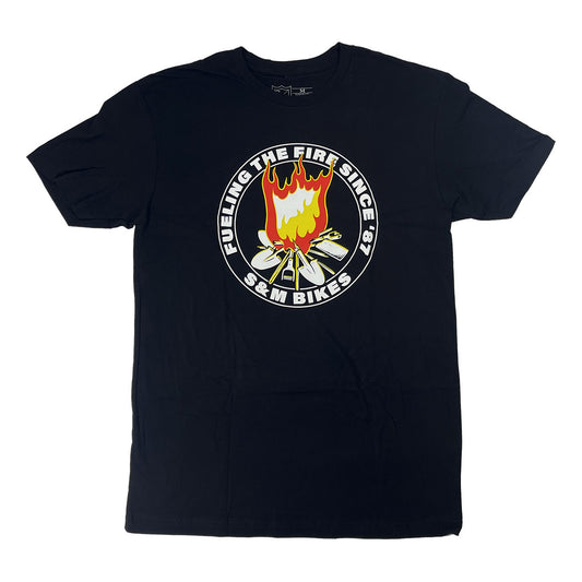 S&M FUEL THE FIRE T - BLACK