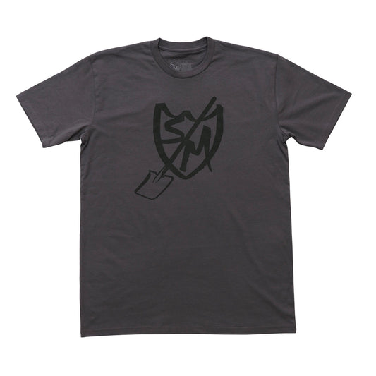 S&M SHOVEL SHIELD TEE Shadow