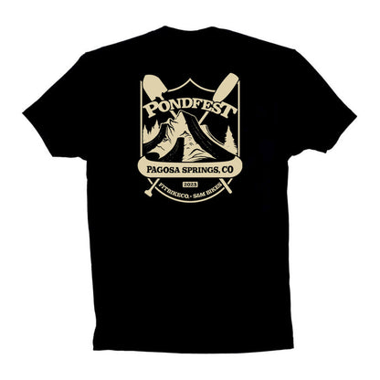 PONDFEST SHIELD T - BLACK