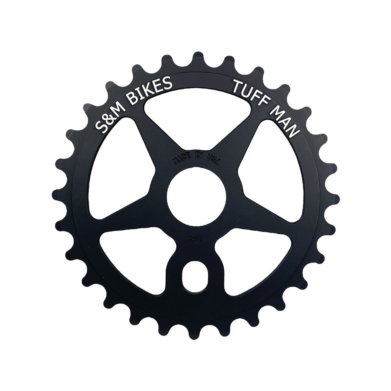 S&M TUFFMAN SPROCKET 28T BLACK