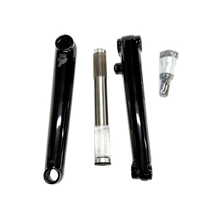 PROFILE BMX RACE CRANK SET / 170mm BLACKクランクアーム & GDH中空チタン・アクスル