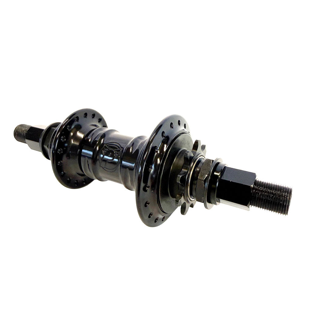 PROFILE MINI CASSETTE HUB BLACK 36H (14MM GDHクロモリ中空アクスル - クロモリコグドライバー )